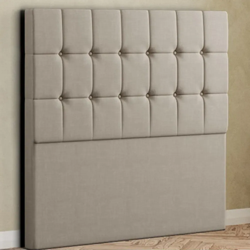 Venezia Single Floor Standing Headboard - Cream image