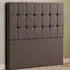 Venezia Single Floor Standing Headboard - Slate