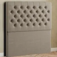 Winchester Double Floor Standing Headboard - Cream, Linen