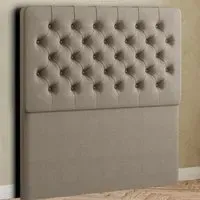 Winchester Double Floor Standing Headboard - Mink