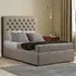 Winchester Double Ottoman Bed with Storage - Beige, Linen