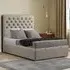 Winchester Double Ottoman Bed with Storage - Cream