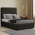Winchester King Ottoman Bed with Storage - Black