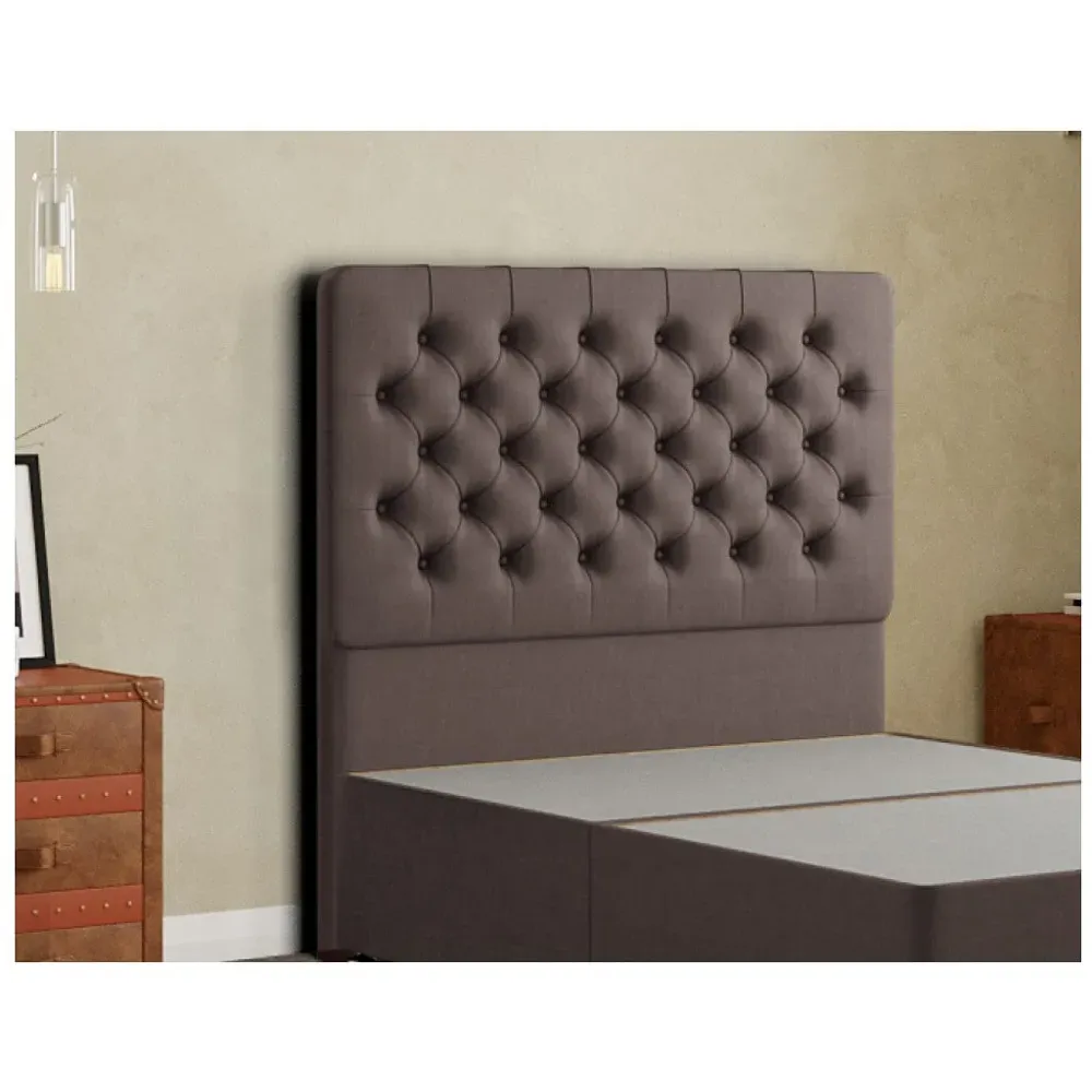 Winchester Single Floor Standing Headboard - Grey