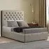 Winchester Single Ottoman Bed with Storage - Cream