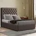 Winchester Single Ottoman Bed with Storage - Grey