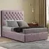 Winchester Super King Ottoman Bed with Storage - Pink