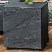 Colorado Side Table - Slate Black, GRC
