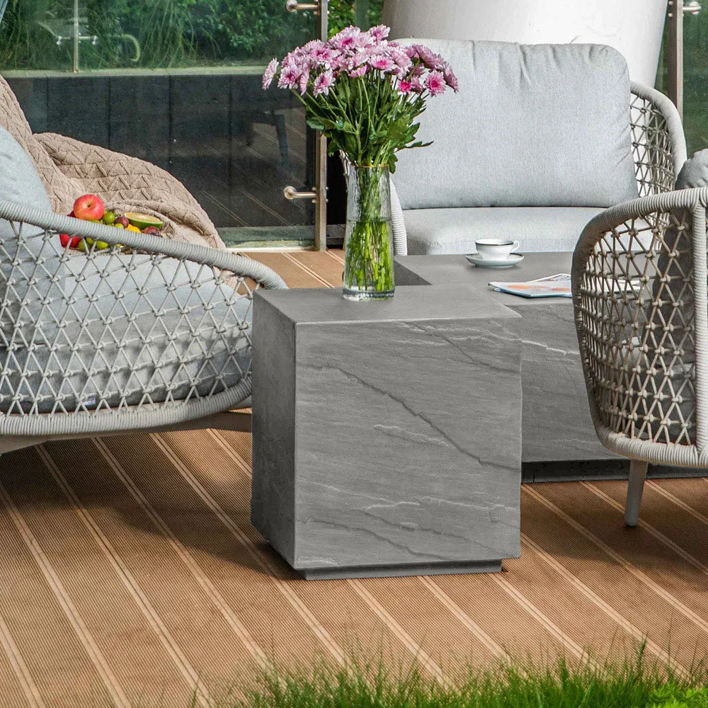 Colorado Side Table - Space Grey, GRC