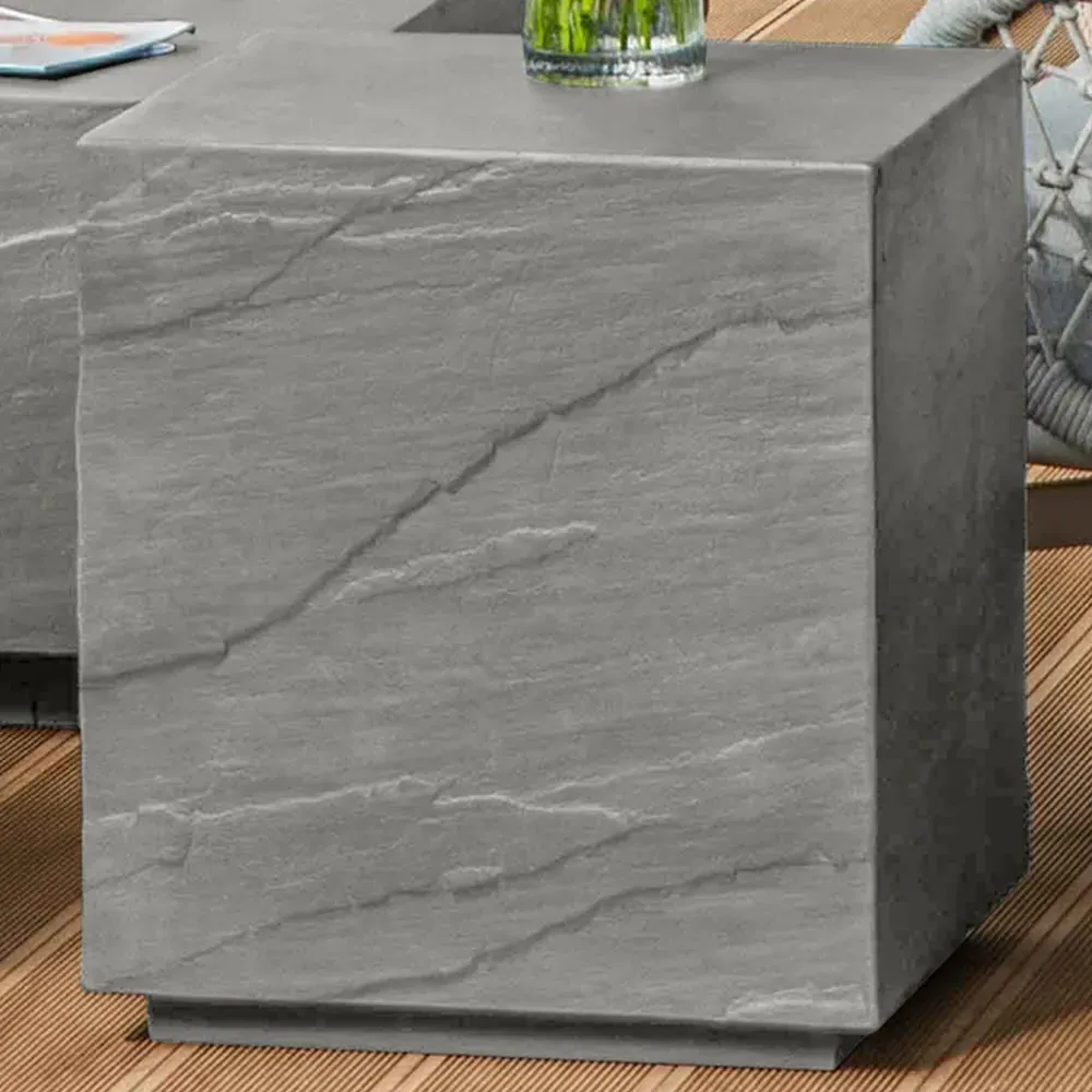 Colorado Side Table - Space Grey, GRC