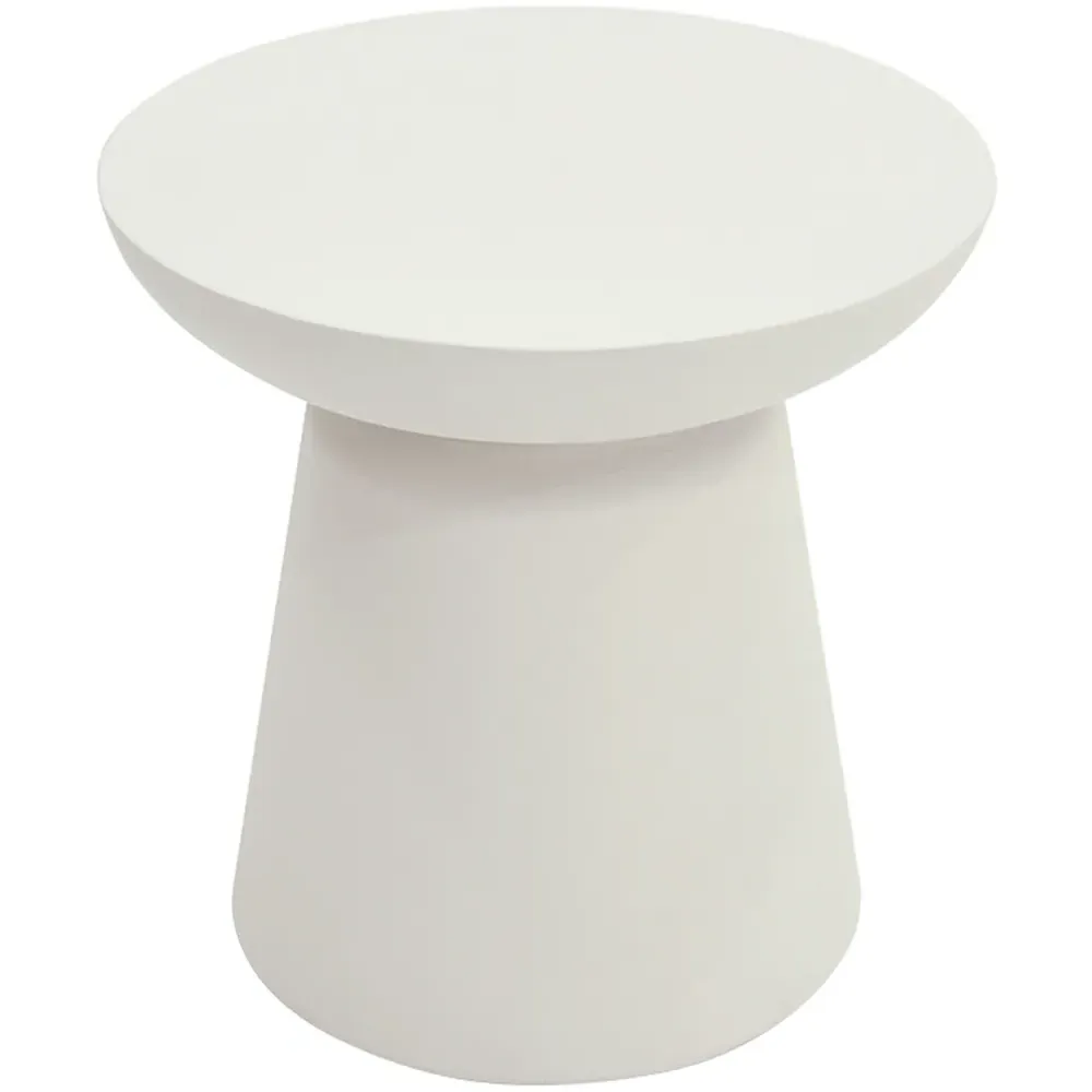 Elementi Kylix Side Table - Cream White, GRC