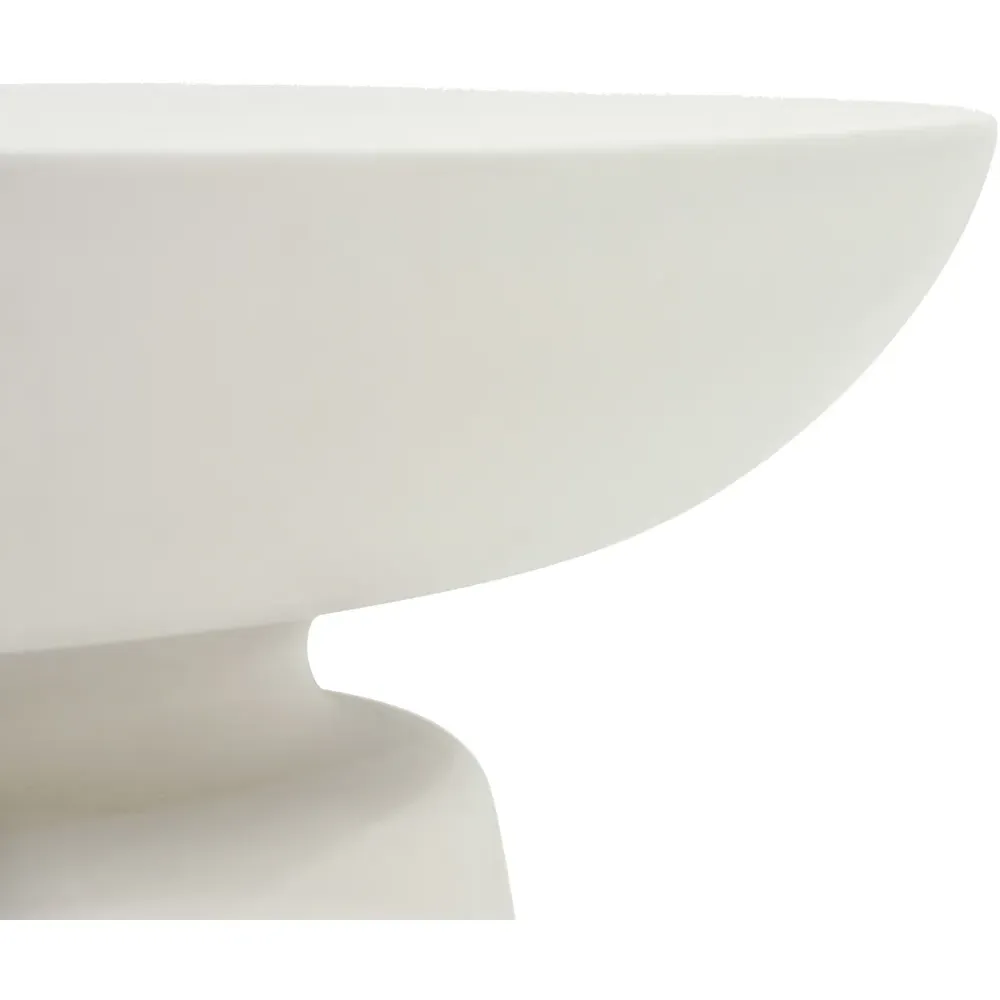 Elementi Kylix Side Table - Cream White, GRC