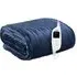 Electric Heated Throw Blanket - Blue, Micro Fleece