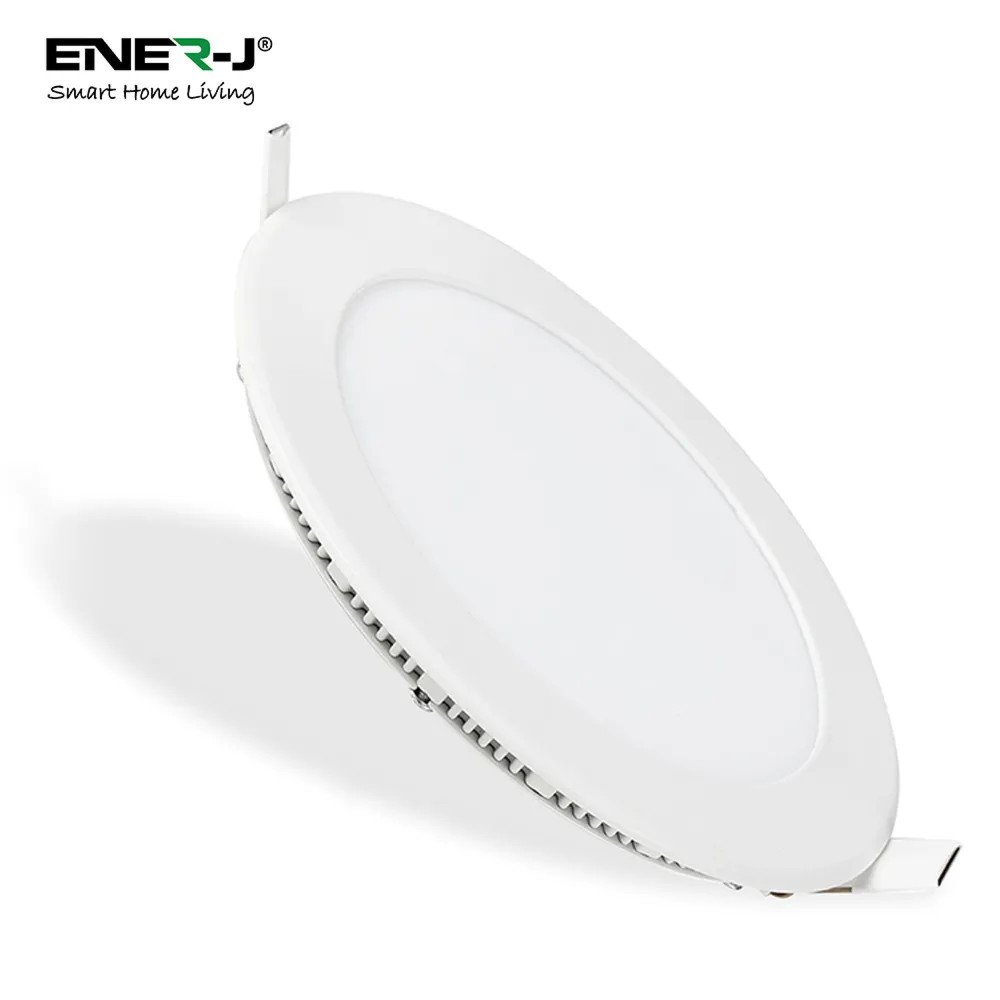 12W 4000K Round LED Panel Recessed Downlight 4 Pack