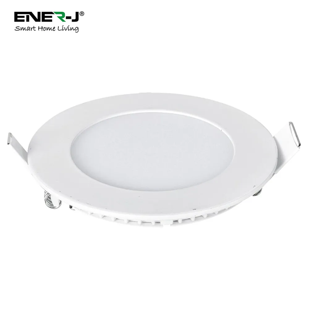 12W 4000K Round LED Panel Recessed Downlight 4 Pack