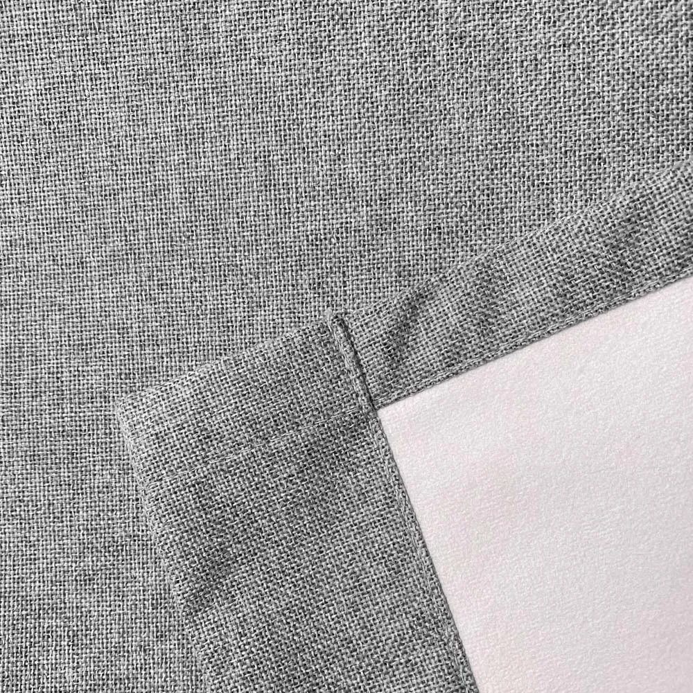 Dallas Thermal Blackout Pencil Pleat Curtains - Grey