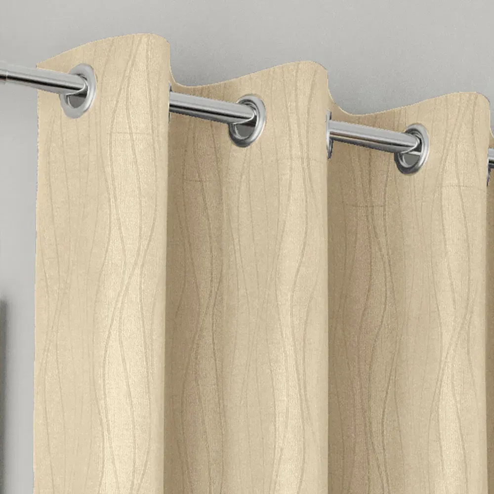 Goodwood Thermal Eyelet Curtains - Cream