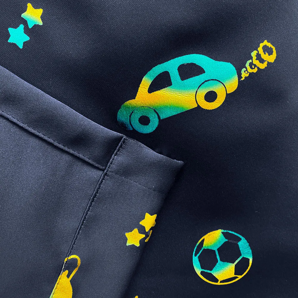 Infinity Thermal Darkening Eyelet Curtains - Blue