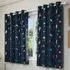 Infinity Thermal Darkening Eyelet Curtains - Blue