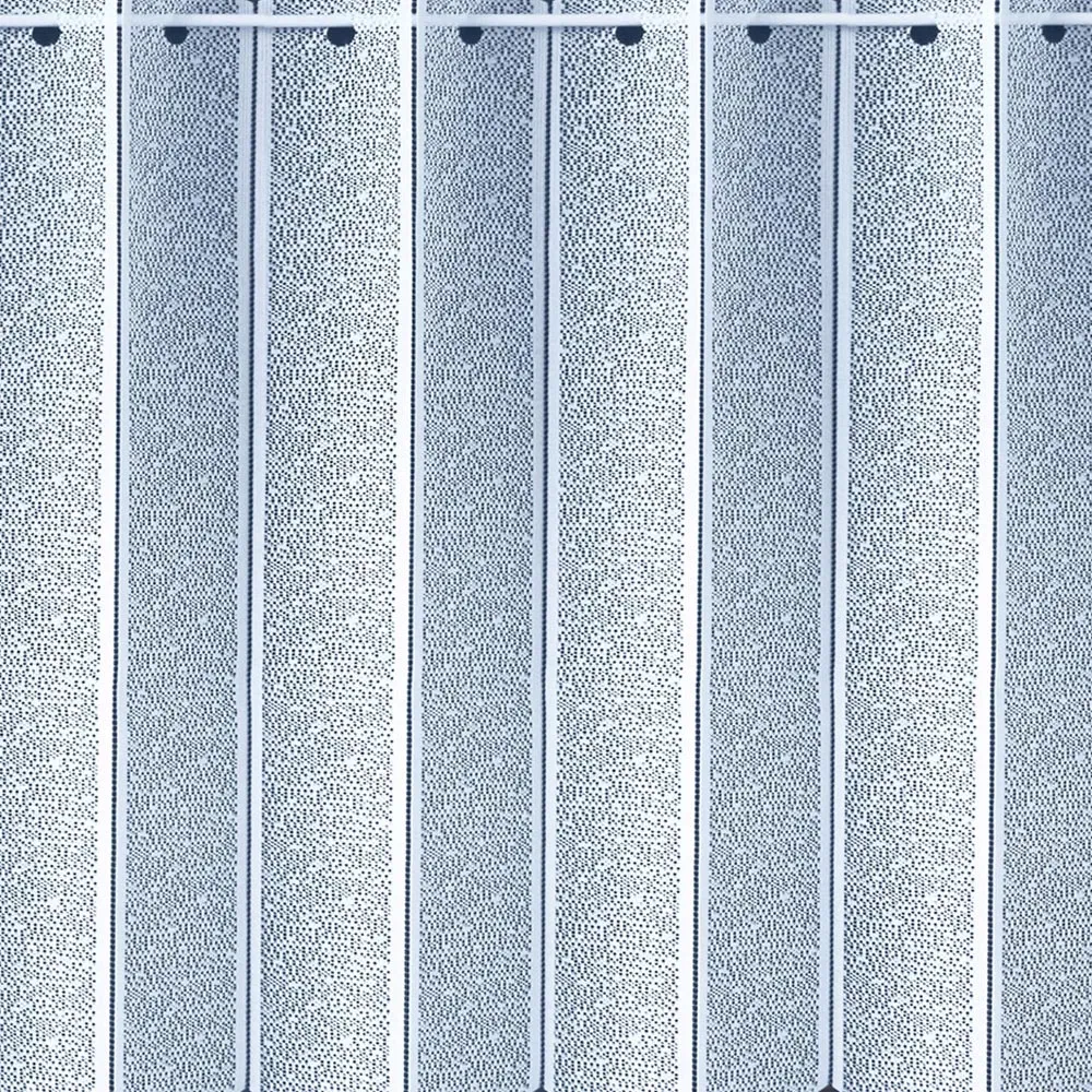 Vertical Pleated Parma Lace Blind - White