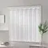 Vertical Pleated Parma Lace Blind - White