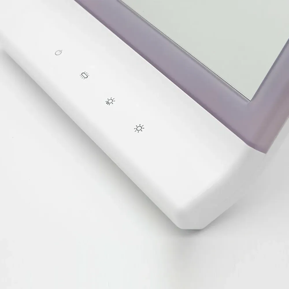 USB And Battery LED Multi-Light Beauty Mirror - White