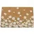Astley Daisy Door Mat - Brown, Coir