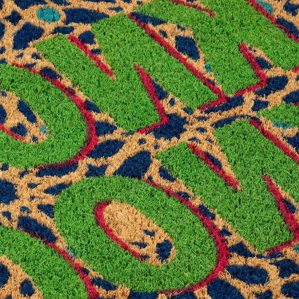 Astley Knock Knock Door Mat - Multi, Coir