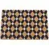 Astley Tile Door Mat - Brown, Coir