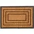 Chadderton Border Door Mat - Brown, Coir