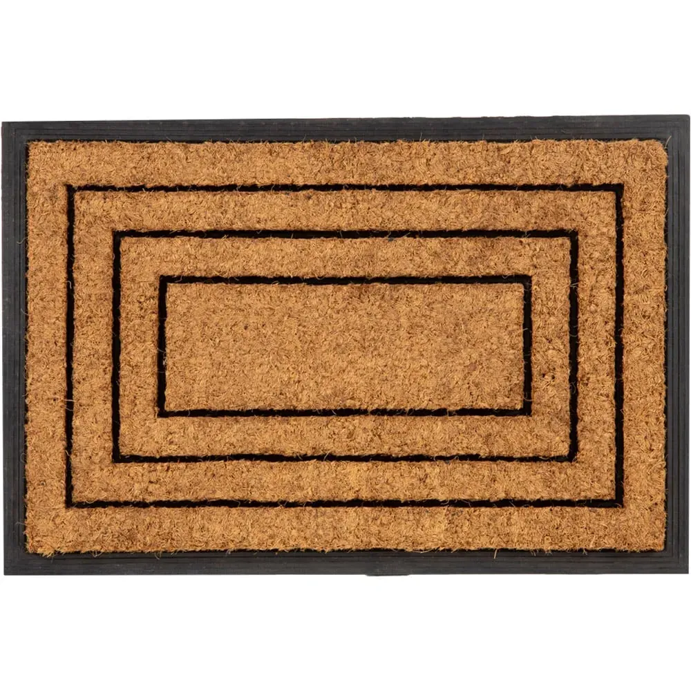 Chadderton Border Door Mat - Brown, Coir image