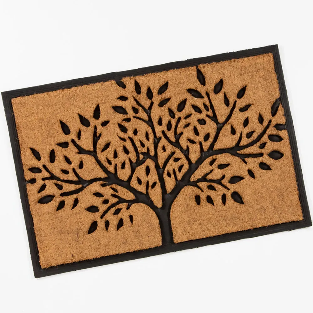 Chadderton Tree of Life Door Mat - Natural, Coir