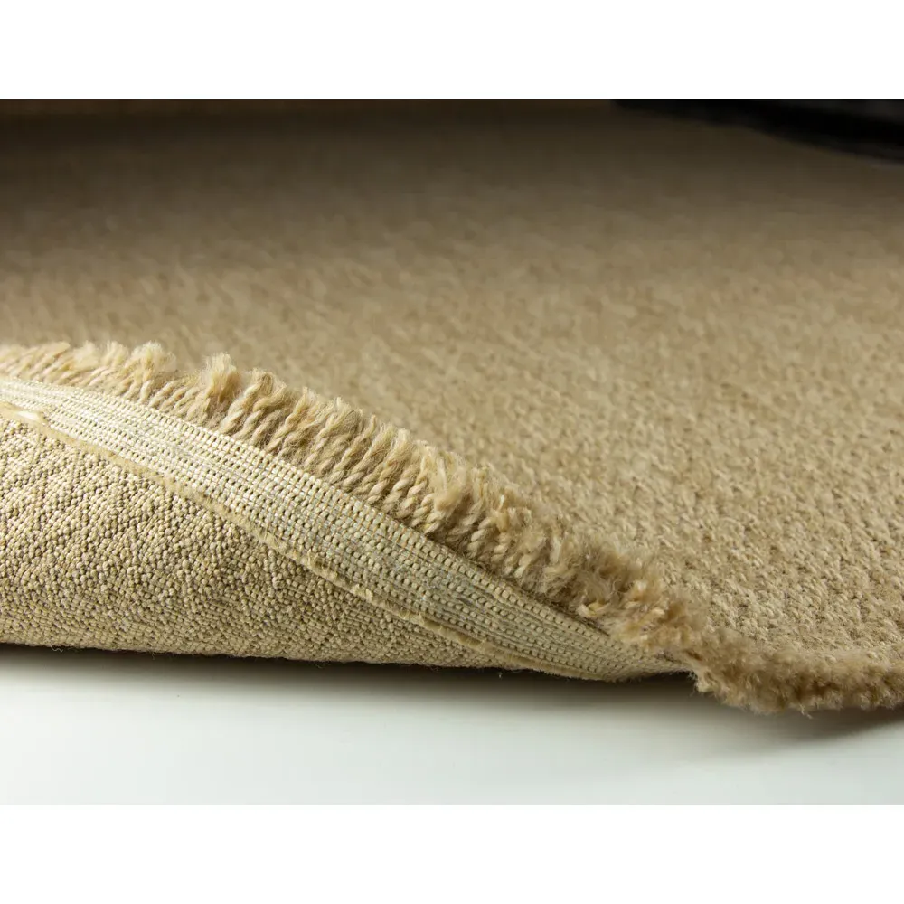 Jute Effect Twist Rug - Brown, Polypropylene