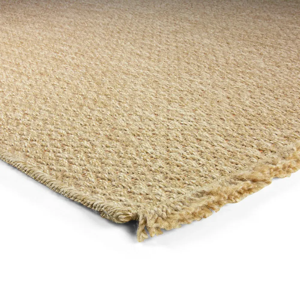 Jute Effect Twist Runner - Brown, Polypropylene