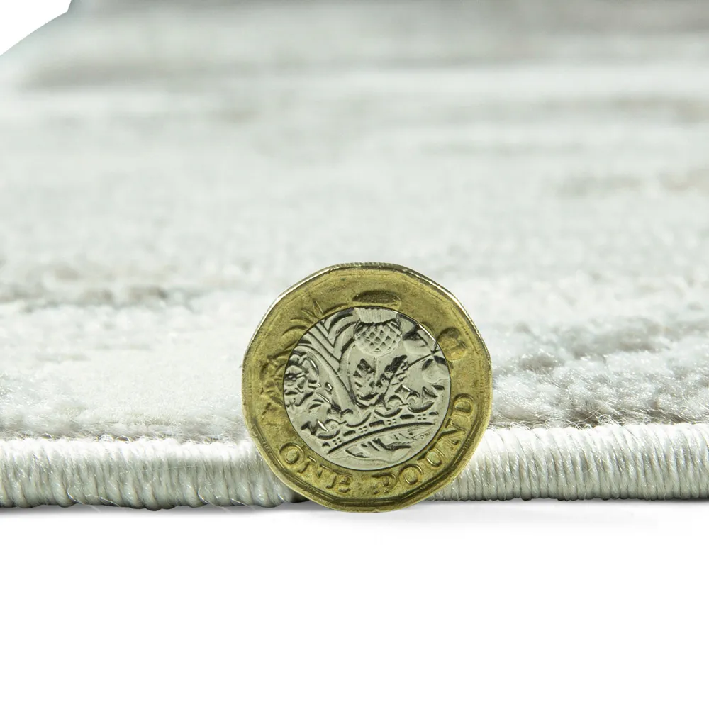 Muse Bahia Marble Rug - Grey, Polypropylene