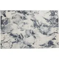 Muse Bahia Marble Rug - Navy, Polypropylene
