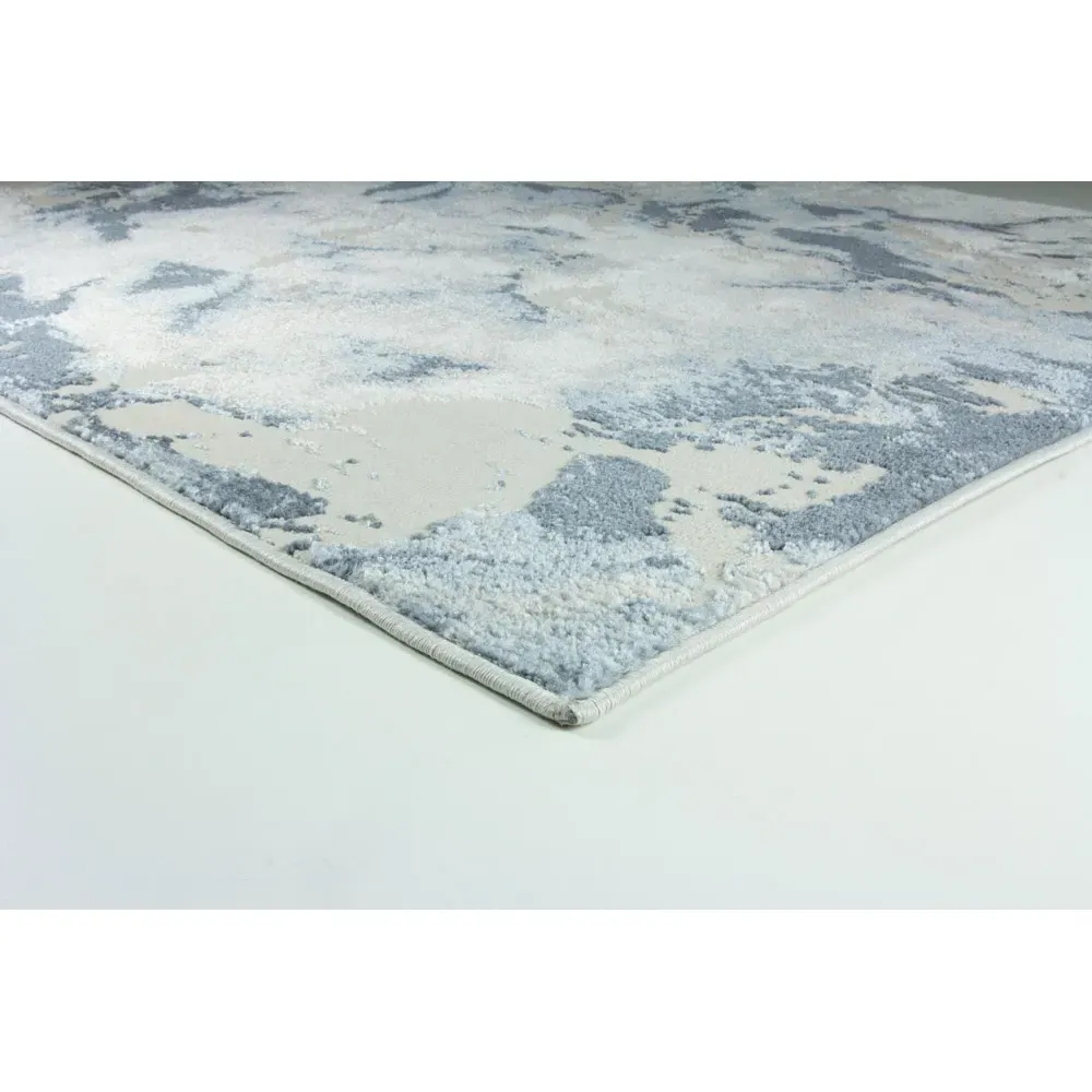 Muse Bahia Marble Rug - Navy, Polypropylene