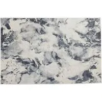 Muse Bahia Marble Rug - Navy, Polypropylene
