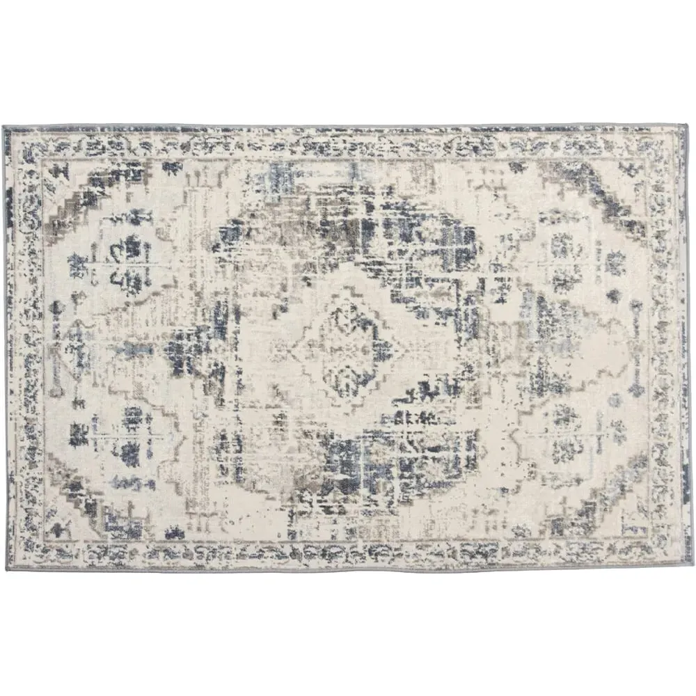Muse Oriental Rug 200 x 290cm - Navy, Polypropylene