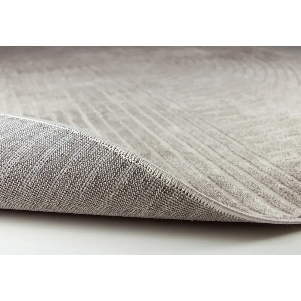 Muse Zen Large Rug - Grey, Polypropylene