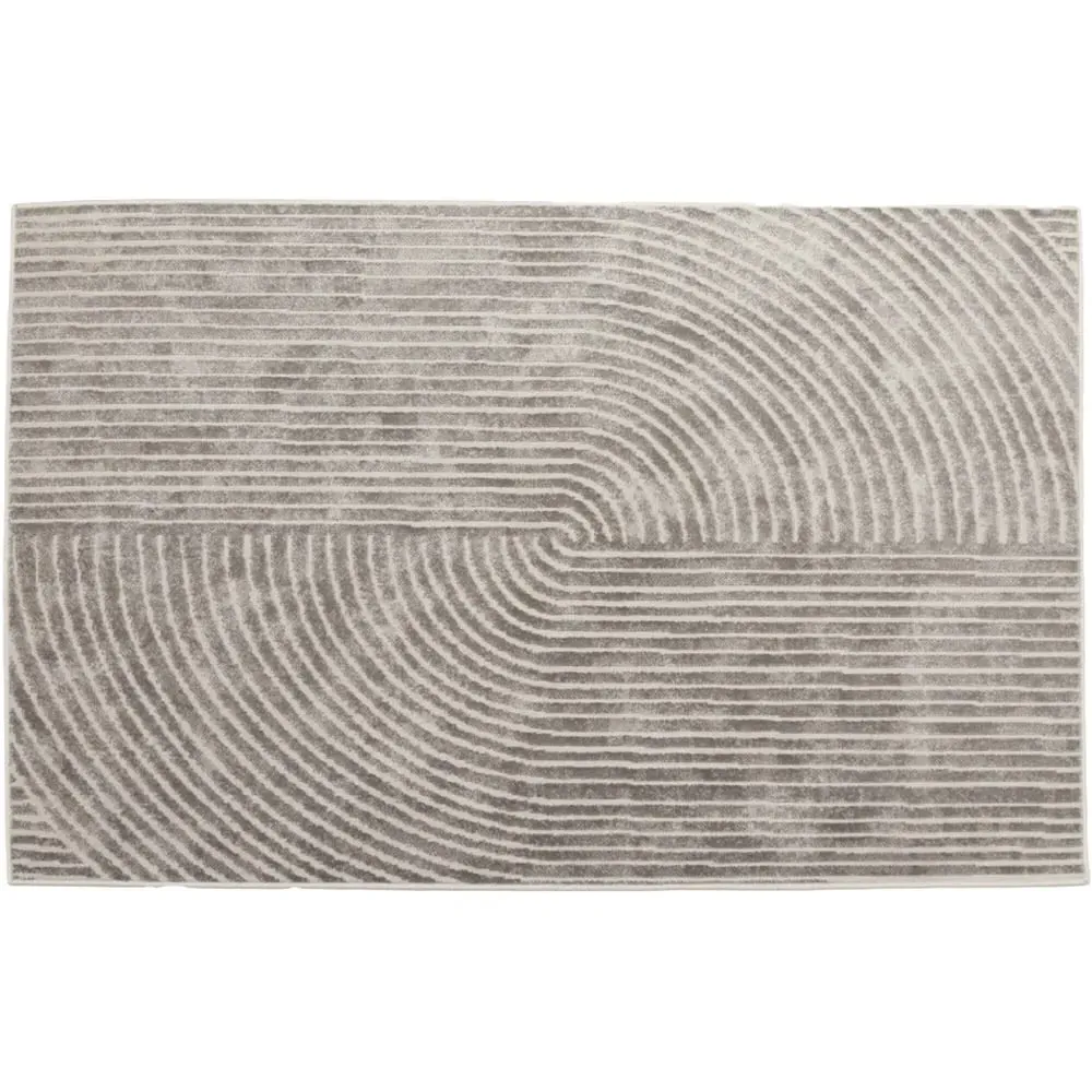 Muse Zen Large Rug - Grey, Polypropylene
