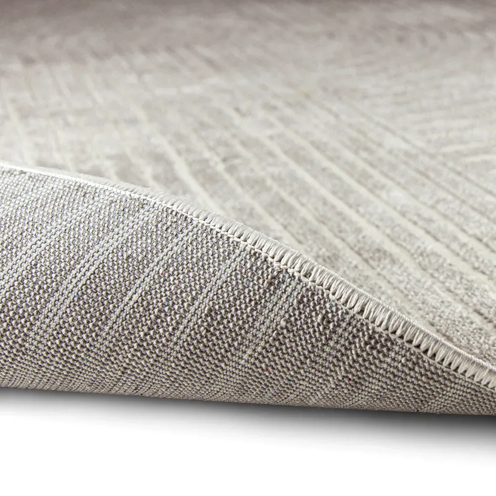 Muse Zen Medium Rug - Grey, Polypropylene