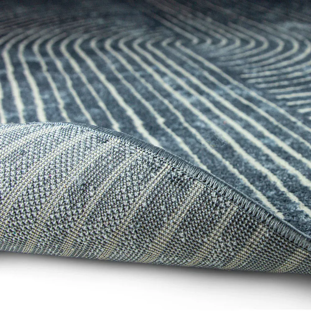 Muse Zen Medium Rug - Navy, Polypropylene