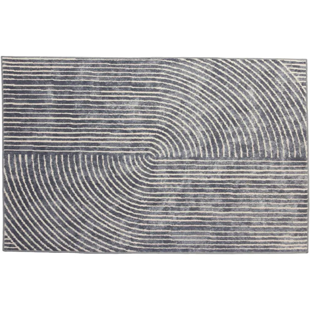 Muse Zen Medium Rug - Navy, Polypropylene image