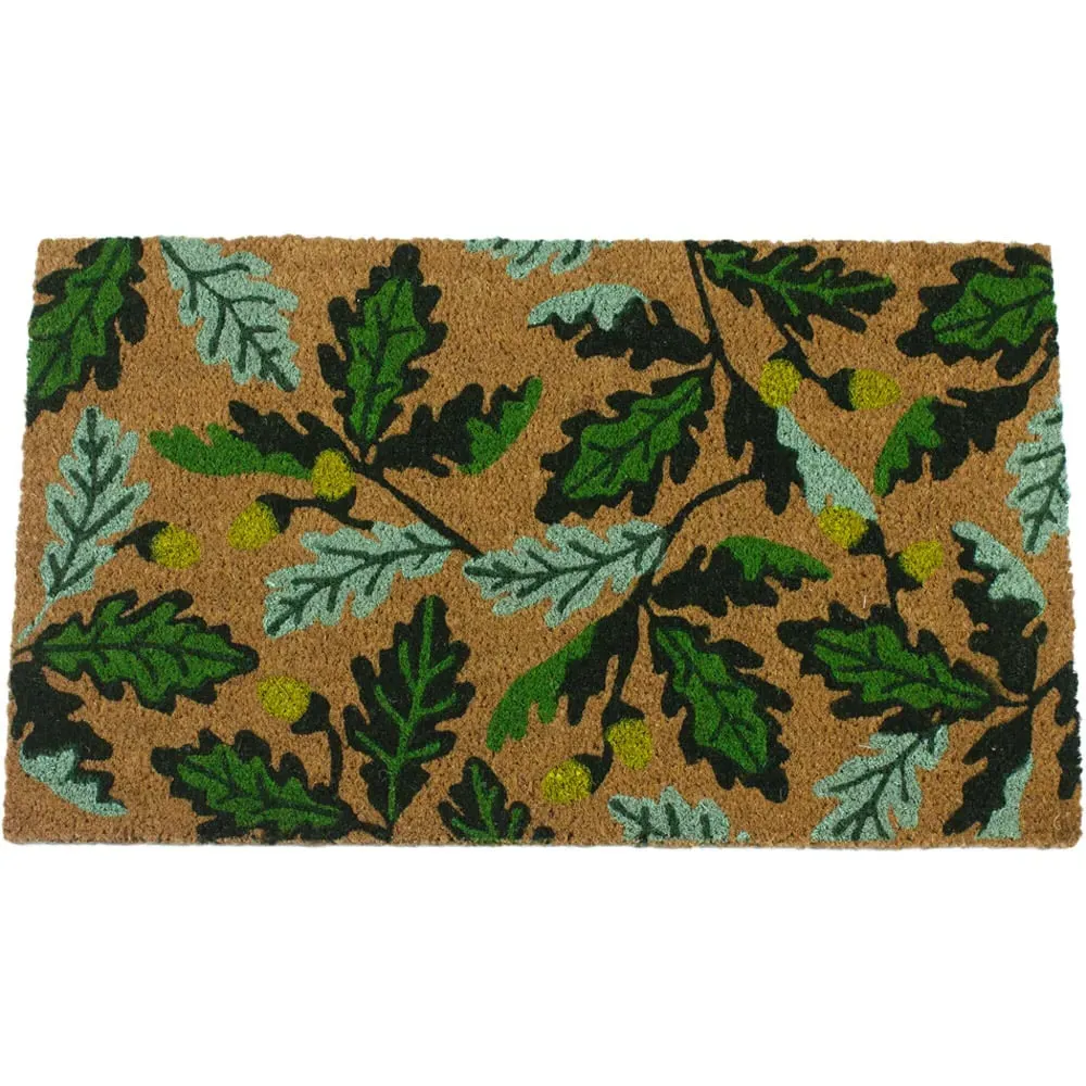 RHS Autumn Oak Door Mat - Green, Coir image