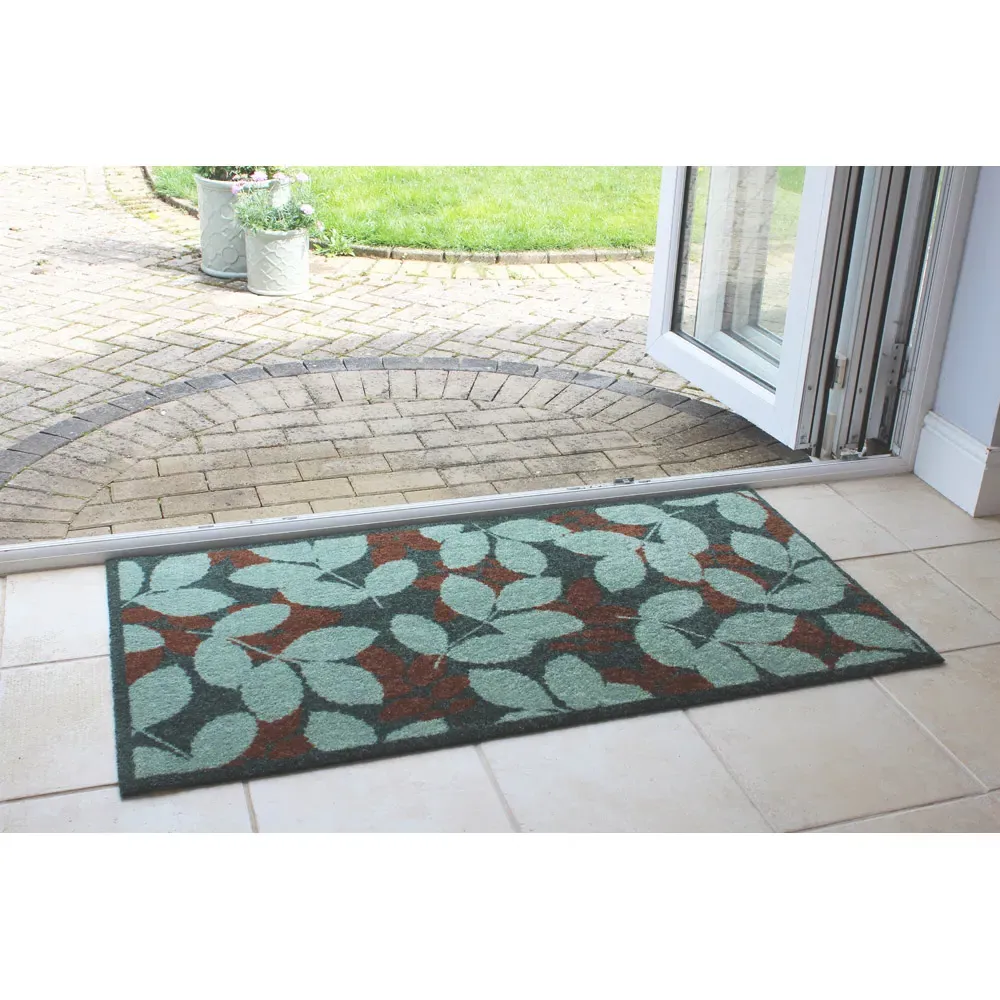 RHS Layered Leaf Coir Runner - Green