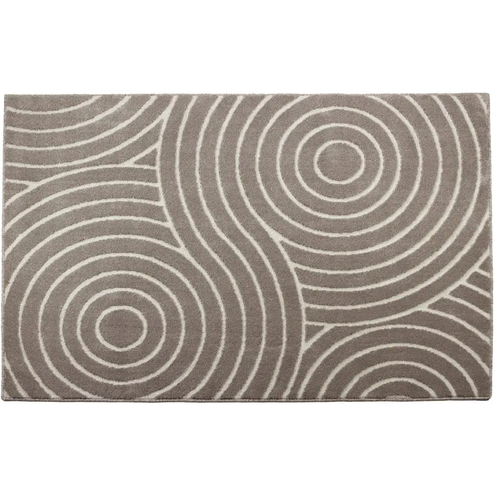 Rhythm Sculpt Rug - Cream, Polypropylene image