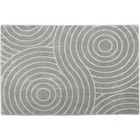 Rhythm Sculpt Rug - Grey, Polypropylene