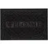 Romiley Welcome Rubber Crumb Scraper Doormat - Black