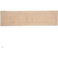 Esme Hand-Carved Runner - Cream, Wool